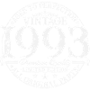 Född 1993 Vintage födelsedagspresent