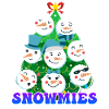 Christmas tree Snowmies Snowman