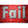 Fail Brick Wall Graffiti