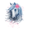 Horse Snowflake Christmas