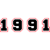 1991 Year Number