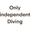 Only independent diving