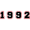 1992 Year Number