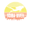 Diving with equipment