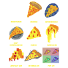 Historie af klassisk kunst sjov pizza
