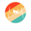 Cat Retro Heartbeat