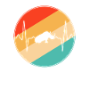 Rhinoceros Retro Heartbeat