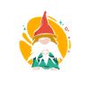 Garden Gnome Gardener Figurine