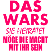 Das wars sie heiratet