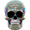 Jewelled skull