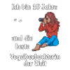 Ich bin 10 - Mädchen Vogelbeobachtung