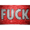 Fuck Brick Wall Graffiti