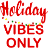 Holiday vibes only