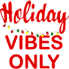 Holiday vibes only