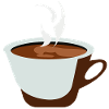 Kaffee Illustration Geschenkidee für Kaffeetrinker
