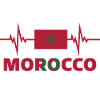 Morocco Football 2022 heartbeat