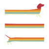 Teckel rétro extra long