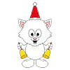 KATZE - GLOCKEN - WEIHNACHTEN - TIER - TIERISCH