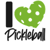 Pickleball Heart I Love Pickleball