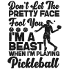 Pickleball Girl Ladies Don't Let