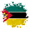 Mozambique blob flag design
