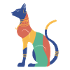 Bastet Egyptian Cat Egypt Pyramid