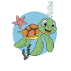 Cute turtle