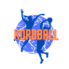 Korbball blaues Logo