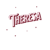 Theresa's name personalized