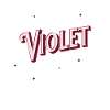 Violet name personalized
