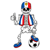 Skeleton France Amateur Football