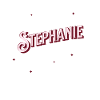 Stephanie's name personalized