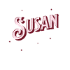 Susan's name personalized