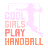 Cool girls play handball