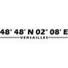 Coordonnées de Versailles