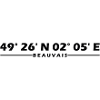 Coordonnées de Beauvais