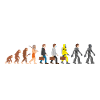 Evolution eine robotische Zukunft Dunkel