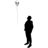 Balloon flying away