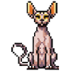 Idée cadeau Cat Pixel Art