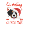 Bernese Mountain Dog Merry Christmas