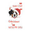 Bernese Mountain Dog Merry Christmas