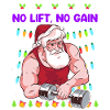 No Lift no Gain Bodybuilder