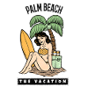 Palm Beach pin up