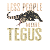 Lézard Tegu Herpétologiste
