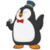 Penguin Singer Microphone