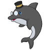 Lunettes Dolphin Nerd Hat