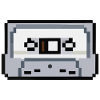 Kassette Verpixelt Retro Geschenkidee