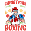 Christmas Love Boxing Boxer Weihnachtsgeschenk