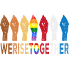 Lgbtq Werisetogether Flag