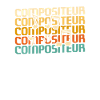 Retro Compositeur Composition Musicale